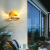 Shell Wall Lamp Outdoor Waterproof Hotel Homestay Villa Courtyard Corridor Aisle Balcony Bedside Bedroom Decorative Lamp