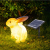 Solar Light-Emitting Rabbit Lamp LED Outdoor Lawn Garden Lamp Animal Lamp Park Waterproof Lamp Landscape Lighting Lamp
