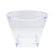 12L Large Capacity PS Plastic Ice Bucket Bar KTV Square Ice Bucket Customizable Logo Transparent Ice Bucket