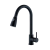 Stainless Steel Spring Kitchen Faucet Copper Main Steel Pipe Universal Pull-out Kitchen Faucet Large Bend Pull Kitchen Faucet