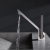 Black Special-Shaped Warm New Exotic Basin Faucet Elegant White Washbasin Faucet Split Concealed Basin Faucet