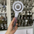 Electroplating ABS Matte White Supercharged Handheld Shower Black Electroplated Cotton Hand Spray Matte White 3 Function Supercharged Handheld Shower