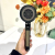 Electroplating ABS Matte White Supercharged Handheld Shower Black Electroplated Cotton Hand Spray Matte White 3 Function Supercharged Handheld Shower