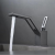 High and Low Stainless Steel Waterfall Faucet Special-Shaped Basin Faucet Black Kitchen Copper Faucet Stainless Steel Kitchen Faucet