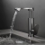 Alumimum Universal 3-Function Basin Faucet Gun Gray Black and Golden Washbasin Faucet