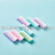 Striped Oblique Cut Eraser for Students Factory Eraser Spot Creative Design Striped Gradient Color Eraser