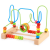 Large Desktop 2-Line Abacus Bead-Stringing Toy P.5 Children's Wooden Early Education Intelligence Toys 1-3 Years Old Beaded