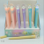 Cartoon Decoration Can Shine Smoothly Writing Needle Tubing Type Learning Office Writing Gel Pen