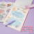 Mikasha Hand Account Sticker Book Set Gift Box Cute Exquisite Bronzing Decorative Journal Hand Account Children's Stickers Journal Book