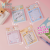 Cartoon Simple and Fresh Sticky Notes Tear-off Note Pad Good-looking Label Horizontal Line Blank English Sticky Notes