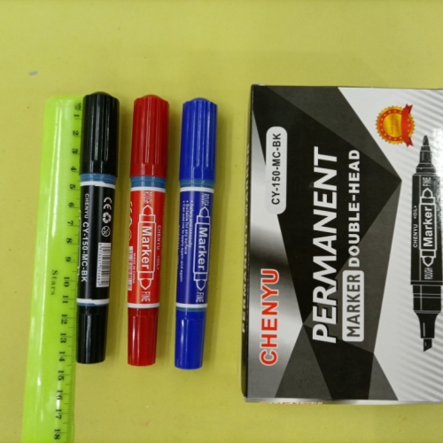 150双头彩合记号笔采用优质环保墨水 书写流畅 价格合理