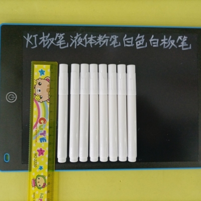 Light Board Pen Liquid Chalk White Whiteboard Marker Use High Quality Environmentally Friendly Ink to Write Smoothly and Brightly Colored