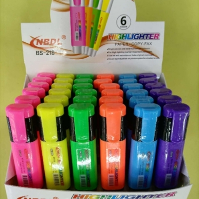 36 Pcs Display Box Color Fluorescent Pen Made of High Quality Environmentally Friendly Ink Colorful and Smooth Writing