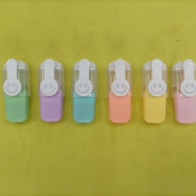 6pvc Bag Macron Color Fluorescent Pen Made of High Quality Environmentally Friendly Ink Colorful and Smooth Writing