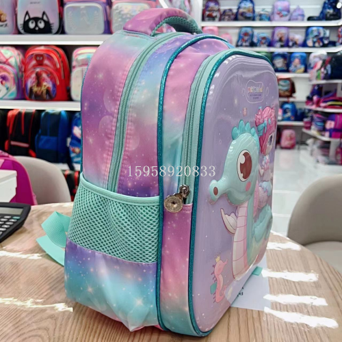 Schoolbag Backpack Cartoon Bag 3D Bag Pu Bag Trolley Bag Pencil Case Lunch Box School Bag