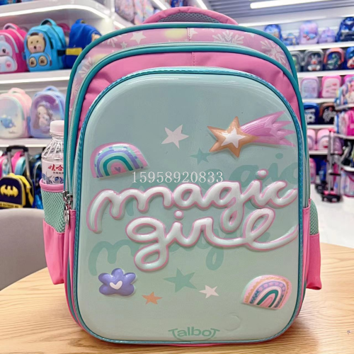 schoolbag backpack cartoon bag 3d bag trolley bag pencil case lunch box school bag schoolbag three-piece set