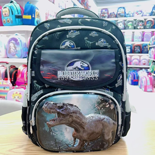 schoolbag backpack cartoon bag 3d bag trolley bag pencil case lunch box school bag schoolbag three-piece set