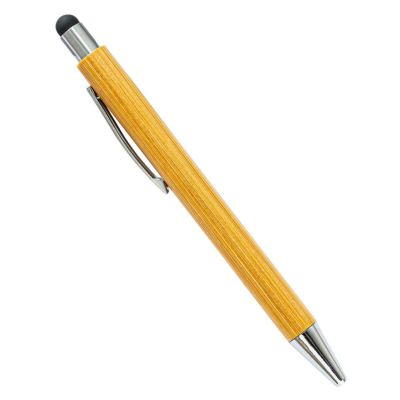 Bamboo Ballpoint Pen, Wooden Pen, Bamboo Pen. Touch Pen