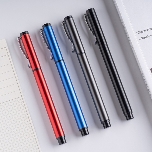 高档金属笔定制笔 金属签字笔 中性笔广告笔定制logo印刷刻字批发