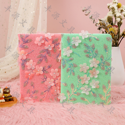 Factory Direct Sales A5 Creative Flower Notebook Diary