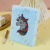 Factory Direct Sales A5 Cute Unicorn Plush Notebook Embroidery Notebook Children Cute Stationery