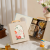 Tulip Velvet Bronzing Gift Box Paper Box Wedding Candies Box Hand Gift Box Advanced Handle Portable Box Packing Box