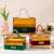 Transparent Acrylic Vintage Square Box Velvet Leather Hand-Held Gift Box Box Premium Wedding Candies Box Gift Box