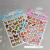 Children's Three-Dimensional Concave-Convex Bubble Sticker Large Gold Foil Stickers Boys and Girls DIY Category