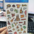 Zhiyuan Children's Three-Dimensional Stickers Stickers Crystal Glue Donut Lollipop Toast Cake Food