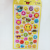 Smiley Face Crystal Diamond Repeated Stickers Children Student Stationery Sticker Cartoon Creative