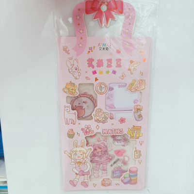 Stickers Notebook Hand Account Goka Sticker Set Princess Girl Doll Cartoon Material