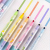 Laminated Double-Headed Fluorescent Pen Good-looking Students' Supplies Key Mark Scribing Hand Account Color Marking Pen