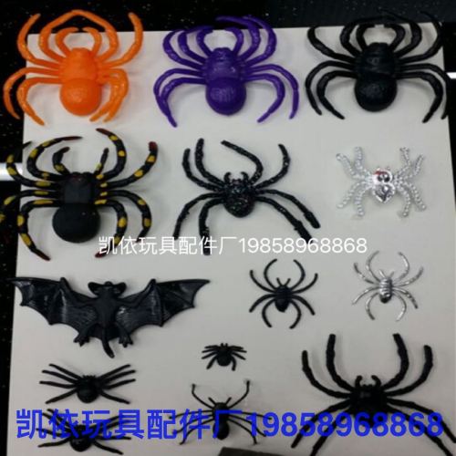 spider ghost festival spider pstic accessories pstic spider toy accessories halloween
