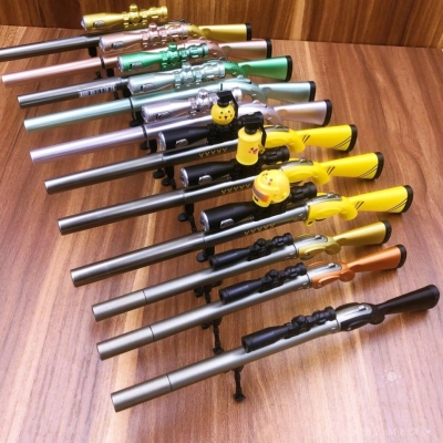 Popular, Boy's exclusive gun pen helicopter combined pens