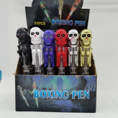 Halloween festival supplies pen Ghost Head Boxing pen toy fighting pen