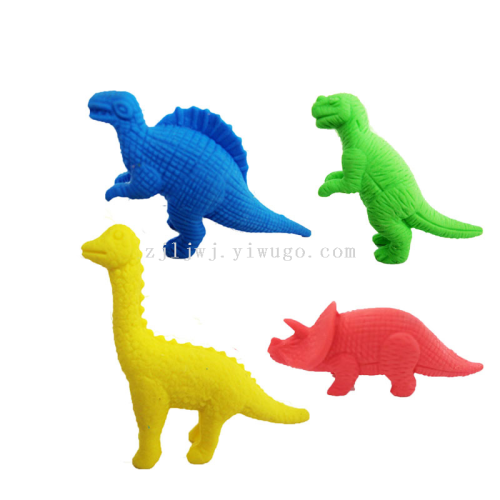 动物橡皮擦恐龙造型橡皮迷你橡皮
