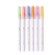 Wanbang 225 Oblique Head Straight Liquid Fluorescent Pen Large Capacity Hand Account Marking Notes Anti-Smudge One-Piece Dual-Use 6 Colors
