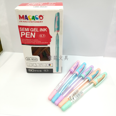 Creative Neutral Oil Pen Ballpoint Pen Blue Core Student Writing Pen Office