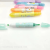 Double-Headed Candy Flavor Fluorescent Pen Erasable Fluorescent Pen Student Mini Creative Fluorescent Marker