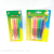 Color Fluorescent Pen Suction Card Student Rough Stroke Key Point Marker Hand Account Drawing Pen