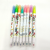 Color Double-Headed Magic Folding Pen Magic Creative 8-Color Graffiti Highlight Pen Hand Account Marking Pen