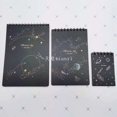 Cuadernos Black paper notebook SketchbookA5 B5 A6