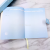 New Journal Book Sky Blue Romantic Stars Magnetic Snap 32K Notebook