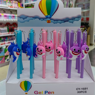 Internet Celebrity Cute Fish Hanging Pen Gel Pen Good-looking Ball Pen E-Commerce Wholesale Student Writing Pen