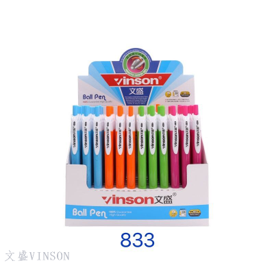 vinson ballpoint pen plastic ballpen cheap price gel pen
