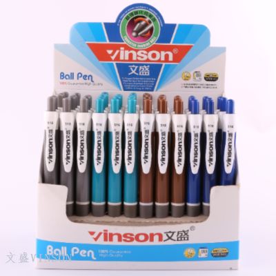 vinson cheap ballpen plastic gel pen gift pen 