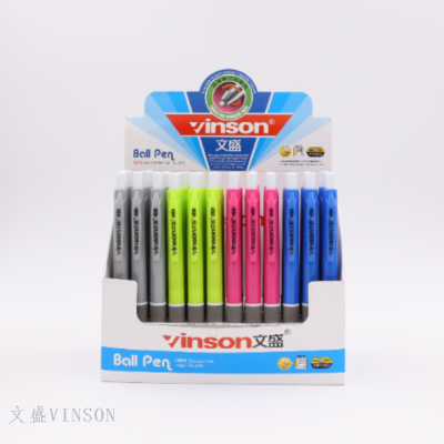 vinson cheap plastic ball pen ballpoint pen
