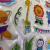 Cartoon Animal Car Airplane Moon  Cake Little Girl Children DIY PUFFY Sticker Children's Reward Stickers