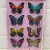 Eight Butterflies 3D Wall Stickers Living Room Bedroom Wall Home Decorative Wall Stickers