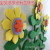 Primary School Class Culture Wall Flower Kindergarten Blackboard Newspaper Decorative Wall Stickers Environmental Layout Plant Flowers and Plants Spring